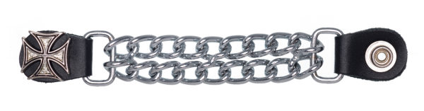 VEST EXTENDER IRON CROSS SILVER STONES - UNISEX <img  style="width:50px" src="https://www.aetraders.com/wp-content/uploads/2021/03/Layer-0.png">