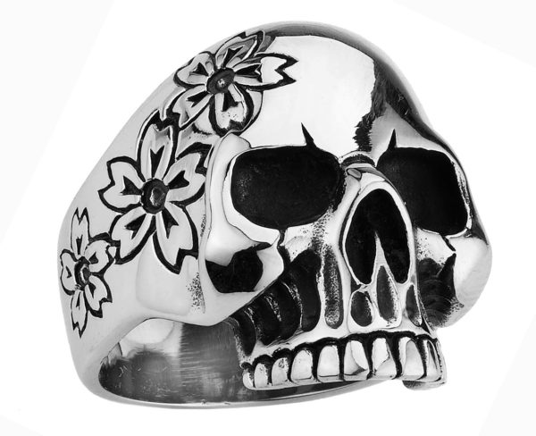 Stainless Steel Skull Ring