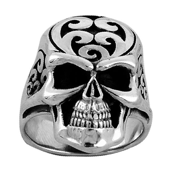 Stainless Steel Skull Ring