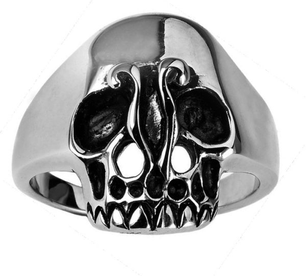 Stainless Steel Skull Ring