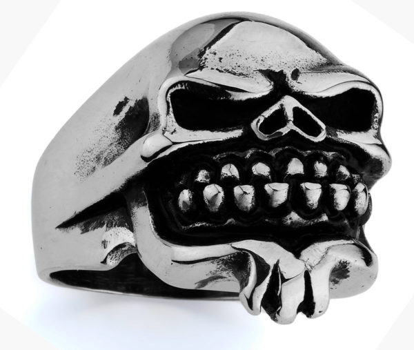 Stainless Steel Skull Ring
