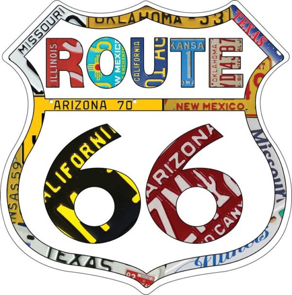 66 Plate border