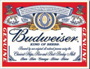 Budweiser Label