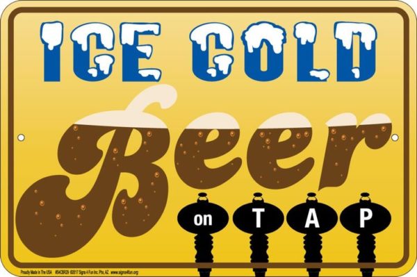 Ice Cold Beer on Tap