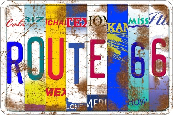 66 State Plates