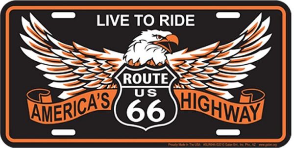 66 Live to Ride Eagle