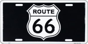 66 Shield Blk Bgd
