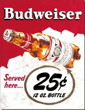 Budweiser 25 Cent
