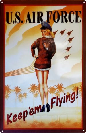 Airforce Girl - Keep em Flying