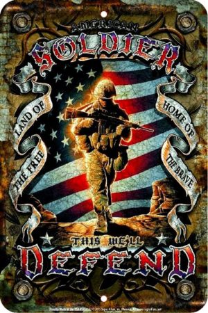 American Soldier Defend