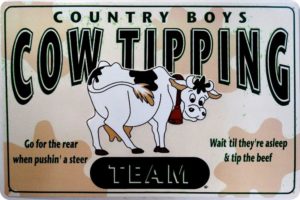 Cow Tipping Team