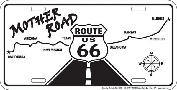66 Mother Road/Map